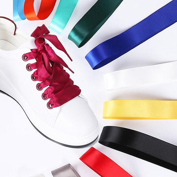 Lacci per Scarpe in Raso 100cm vari colori
